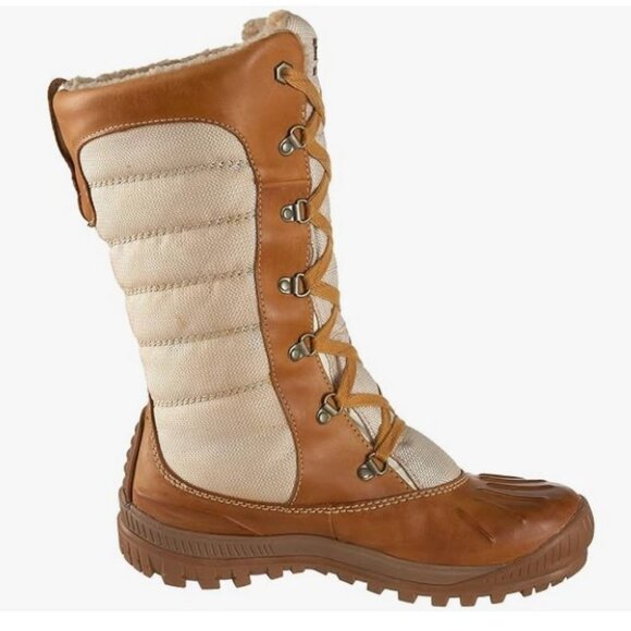 Timberland Earthkeepers Mount Holly Tall Duck Brown Boots  Timberland Earthkeepers Mount Holly Tall Lace Duck Boot, Chestnut Brown, Size 7M